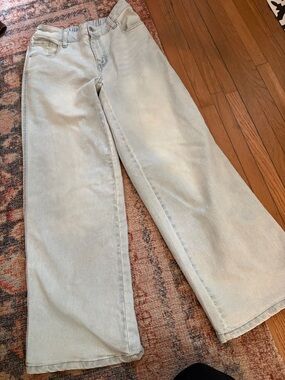 No Boundaries Light Blue Elastic-Waist Jeans size small 4-6